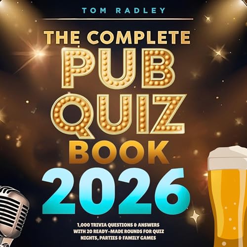 The Complete Pub Quiz Book 2026 cover art