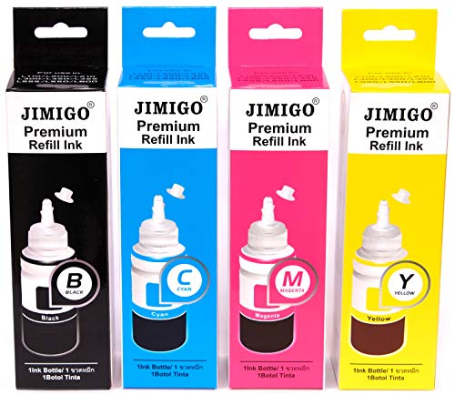 JIMIGO Premium Refill Ink for Epson L380 Printer Compatible with Epson T664 Eco Tank L130 L220 L360 L380 L361 L655 L310 L405 L565 L365 L485 L1300... - Image 4