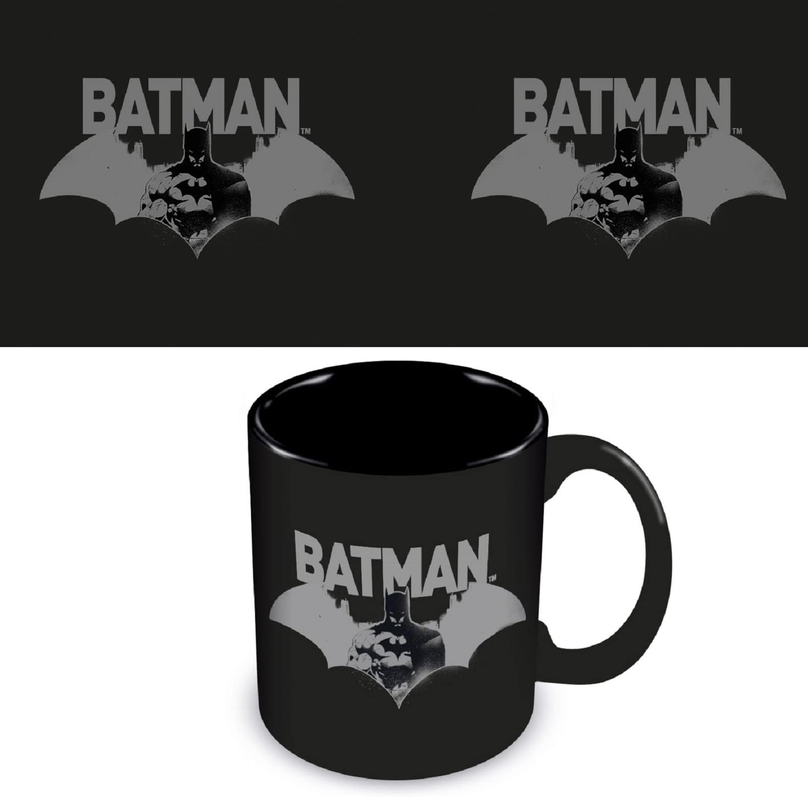 Pyramid International Pyramid DC Comics Batman Emblem Mug, Black