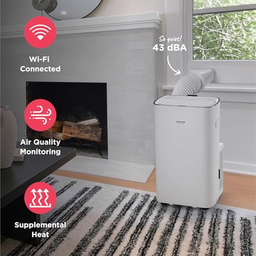 Image of Frigidaire Gallery 14,000 BTU Inverter Portable Air Conditioner, Heat