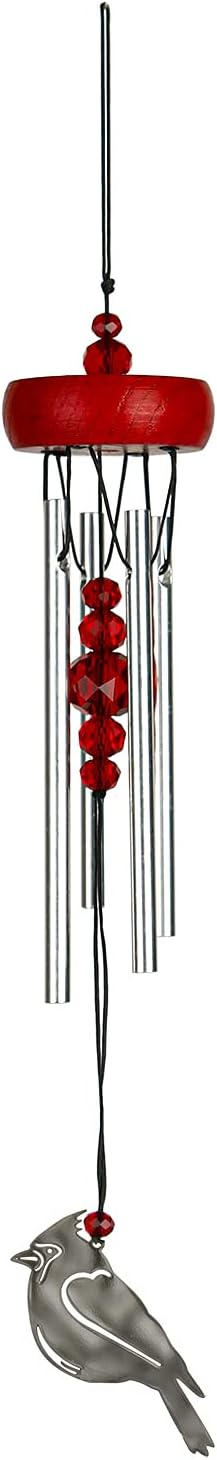Woodstock Chimes Signature Collection, Fantasy, Angel 10'' Décor Designs - Small Chimes Wind Chimes for Outdoor, Patio, Home or Garden Décor (WCFA)