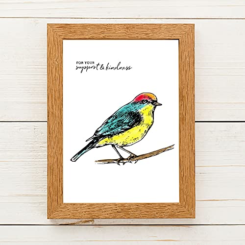 Hying Bird Words Clear Stamps For Card Making, Spring Blessing Words Transparent Rubber Stamps For Bullet Journal Diy Scrapbook Decoration Handmade Crafts Notebook #TOP2