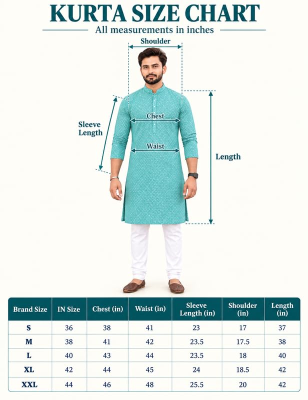 Image of Men's Lakhnawi Chikankari Kurta Set Cotton Ethnic Kurta Pajama for Men Wedding Festive Designer Indian Outfit Stylish Embroidered Kurta Set