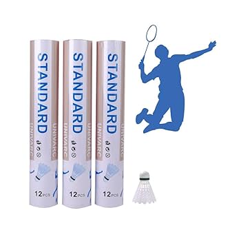 Amazon | バドミントン シャトル 練習用 3ダース 36球 羽根 型