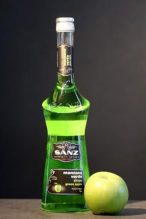Sanz Green Apple Syrup Alcohol-Free 16% Apple Juice 0.7 L