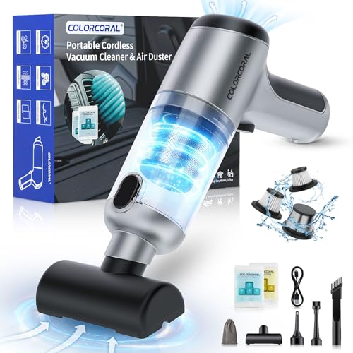 ColorCoral Portable Car Vacuum