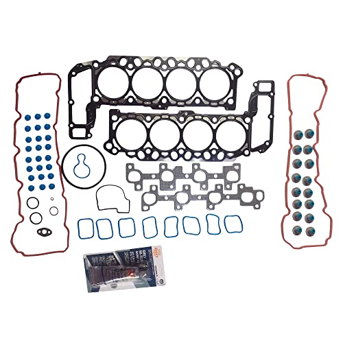 Image of Partsflow Head Gasket Set w /Head Bolts For Dodge Durango 2004-2007 For Chrysler Aspen 2004-2007 For Dodge Ram 1500 2006-2007 For Jeep Grand Cherokee 2006-2007 For Mitsubishi Raider 2006-2007 4.7L V8