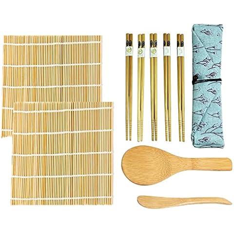 Kit para Hacer Sushi de Bambú, 10 Piezas Cover