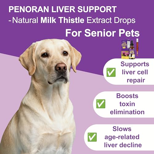 Milk Thistle for Dogs and Cats, Liver Health Support, Relief Fatty Liver — view 2