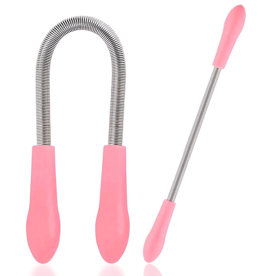 Facial Hair Removal Spring Epilator, Face Threading Tool for Upper Lip, Chin, Cheek, Neck, Pink, Pack of 1-image-42
