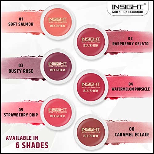Insight Cosmetics Crème Blusher, Face Makeup, Strawbeery Drip, 3.5 gm(B-02=05) - Image 5