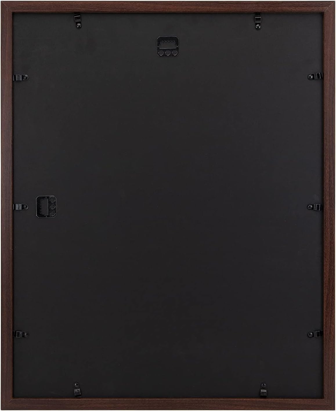 AUEAR, 16x20 Picture Frame, Display Pictures 11x14 with Mat or 16x20 Poster Frame Gallery Wall Photo Frame with Real Glass (Mahogany, 1-Pack)