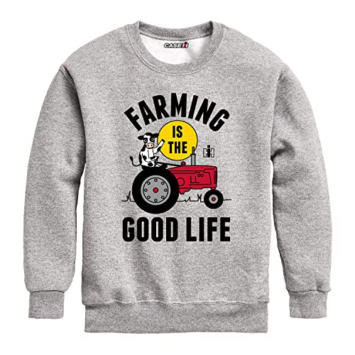 Country Casuals International Harvester - Farming Is The Good Life - Toddler Crewneck Fleece Sweatshirt