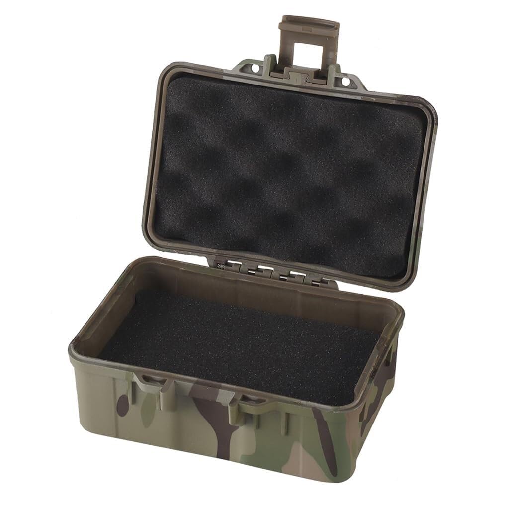 TS TAC-SKY for Airsoft Paintball CS Game Tactical Gear Box avec Éponge Anti-Choc for Extérieur, Boîte De Rangement, Étui À Outils, Mousse Personnalisable