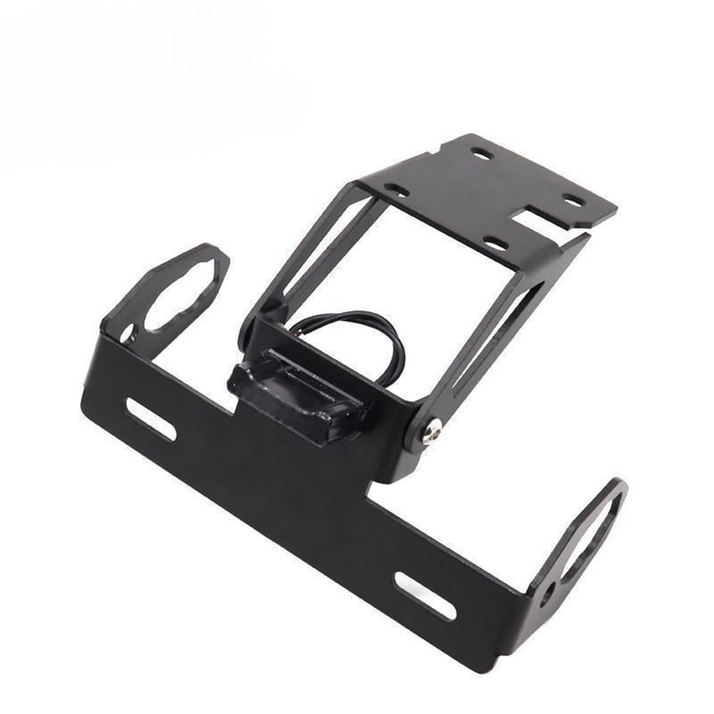 Support de plaque arrière court moto Ninja 650 inclinaison fixe et montage direct