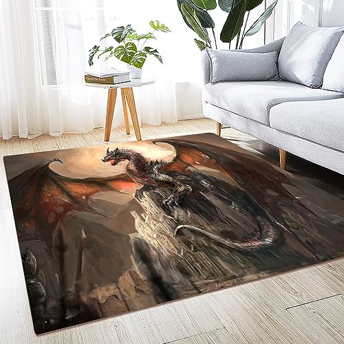 Tapete Decorativo Grande 5'x6' para Dormitorio miniatura 2