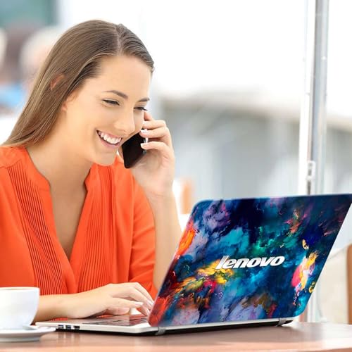 Image of DSGN 155 Full Body Laptop Skin Bubble-Free| Laminated| Removable| HD Quality Sticker for Laptops Upto 15.6 Inches Compatible with Lenovo