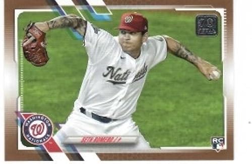 2021 Topps Update #US77 Seth Romero NM-MT RC Rookie Washington Nationals Baseball