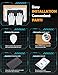 COOLTAKU Clear Acrylic Display Case, Front-Open Door with Magnetic Buckle, Assemble Display Box, Dustproof Protection Showcase for Figures, Collections, Models, Toys (6x6x10 inch, 15x15x25 cm)