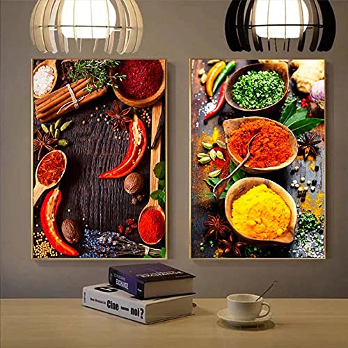 Peinture légumes naturels KEBIA pour décorer un mur de cuisine vide et triste