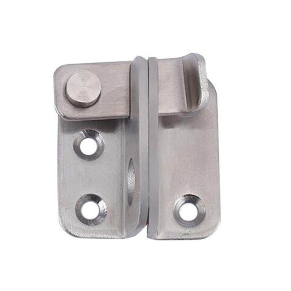 Lucchetto Pesante con Chiusura a Gancio, Chiusura a Scatto, Chiusura a Lucchetto per capannoni, da Usare su Porte, armadi, cassetti, armadi e Guardaroba/con Lucchetto da 40 mm/5 Pollici