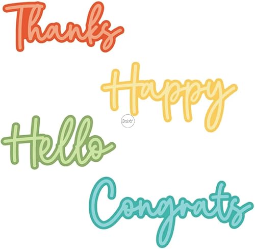 Vista 131 de DzIxY Shadow Just Note - Troqueles de corte de metal para hacer tarjetas, kit de álbumes de recortes, papel en relieve, troquelados, plantillas de 40