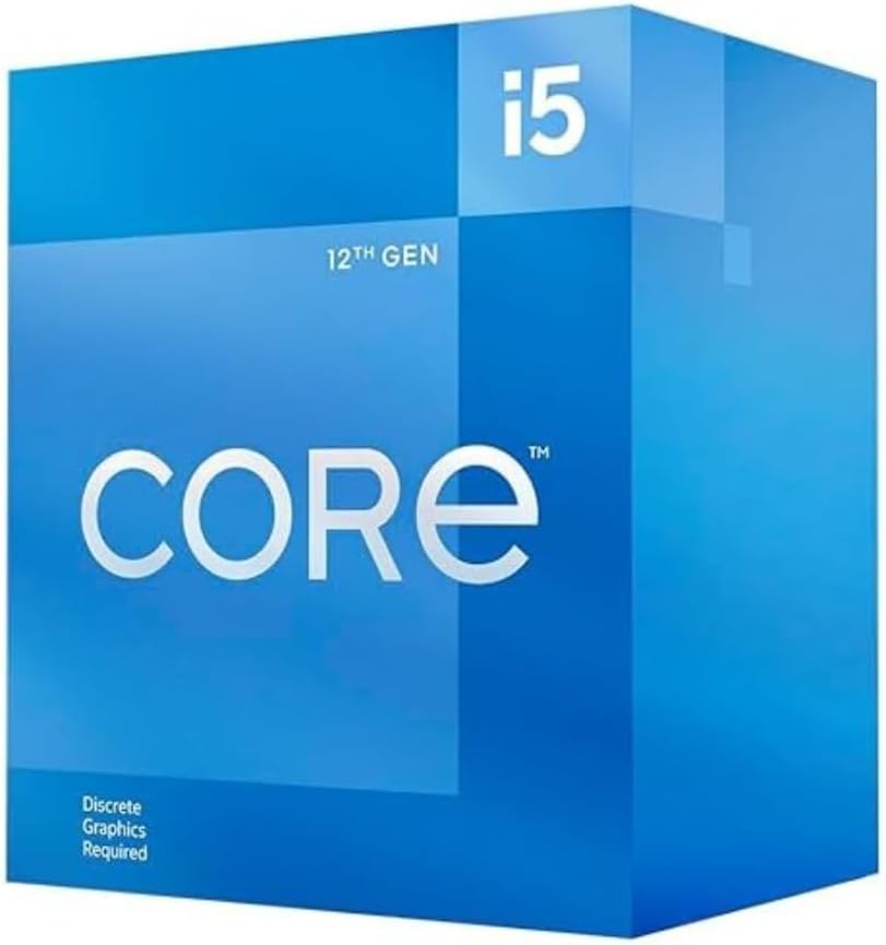 InteI i5 12th Gen 12400F Desktop Processor | 6 Cores / 12 Threads | Up to 4.40GHz Turbo | LGA 1700 Socket | 3 Year Warranty | OEM with Fan | Without Box