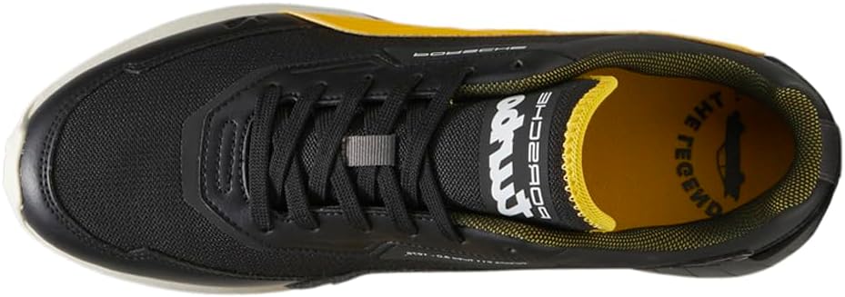 PUMA Mens Porsche Legacy Speedfusion Lace Up Sneakers Shoes Casual - Black - Image 4