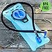 Aquatic Way Hydration Bladder Water Reservoir for Bicycling Hiking Camping Backpack. BPA Free. Easy Clean Large Opening, Quick Release Insulated Tube with Shutoff Valve (Blue-A 2L 70oz)