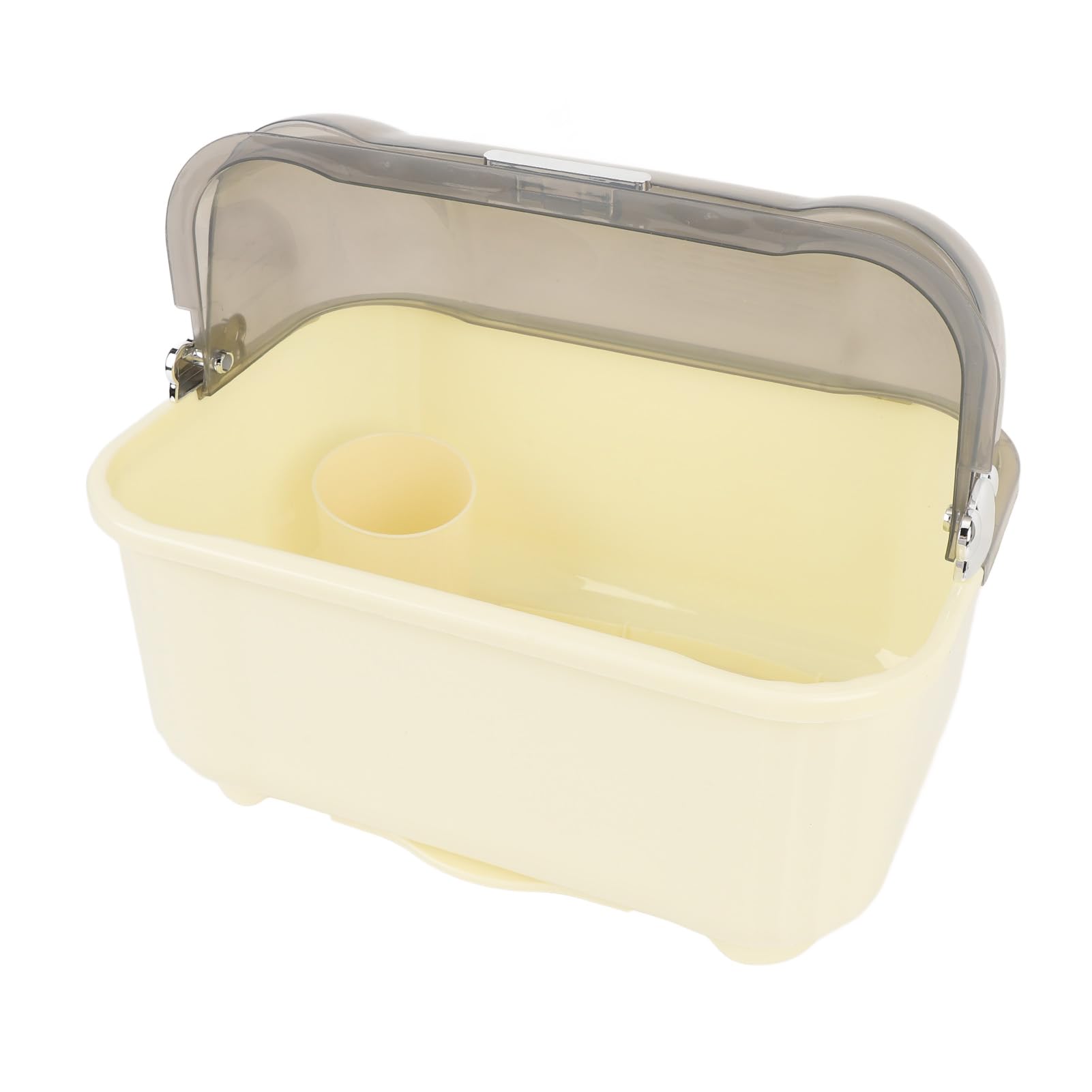 Caja para secar platos con drenaje eficaz: mantén tu vajilla impecable y sin polvo