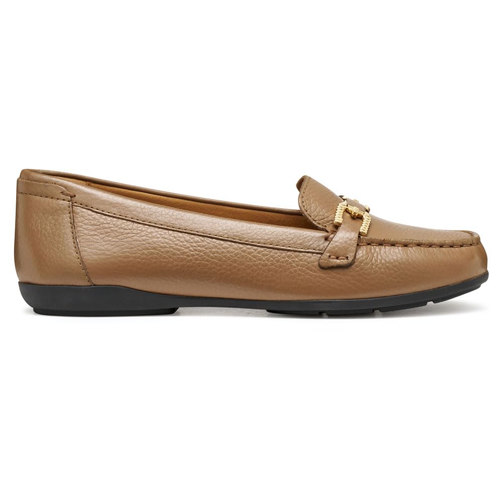 Geox Women's D Annytah Moc Moccasin, Brown, 6.5 UK
