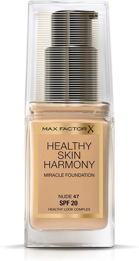 Max FactorHealthy Skin Harmony Foundation, SPF 2, 47 Nude, 3 ml