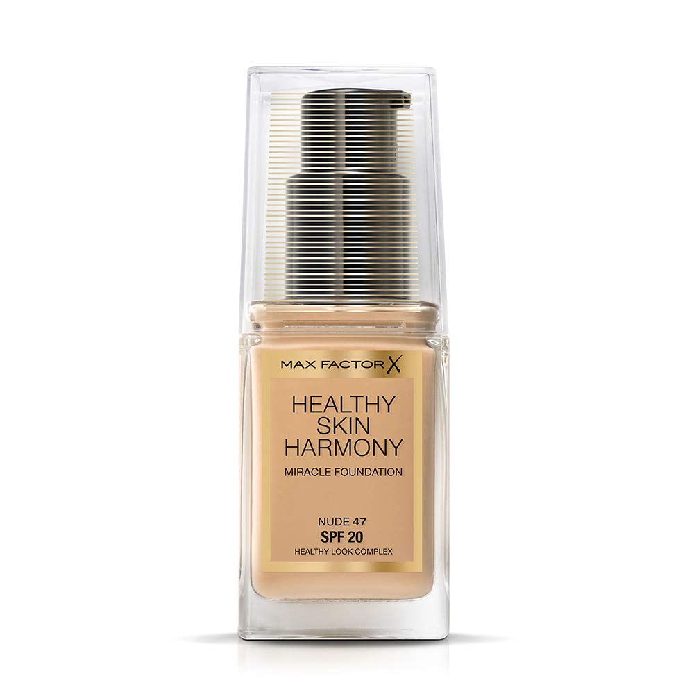 Max FactorHealthy Skin Harmony Foundation, SPF 2, 47 Nude, 3 ml
