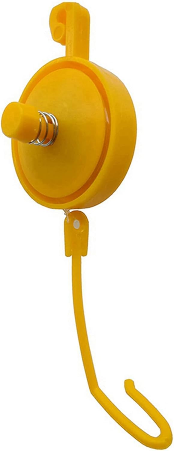 Plant Yoyo Grow Hanger with Stopper, Adjustable Indoor Plant Support Yo Yo (Pack of 60)