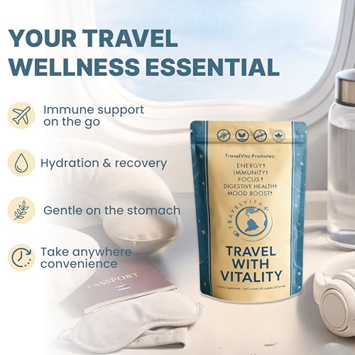 TravelVita Jet Lag Remedy Capsules