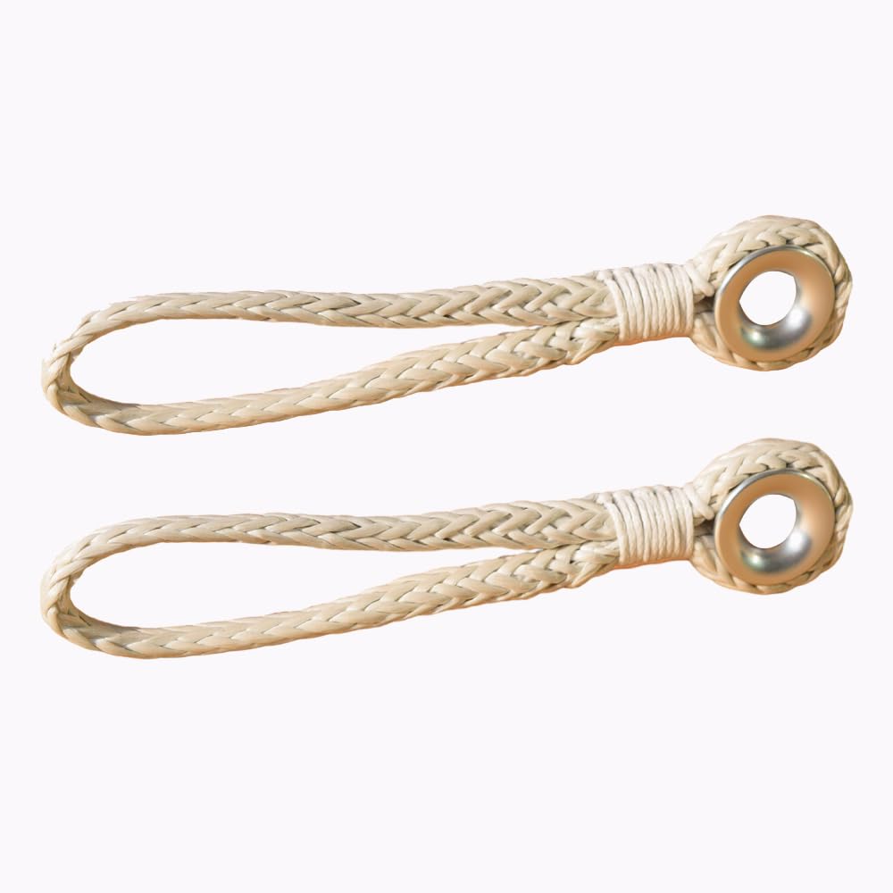 QIQU 2 Low Friction Rings with Loop for Sailing Boat (Ring with Loop, 10x7)