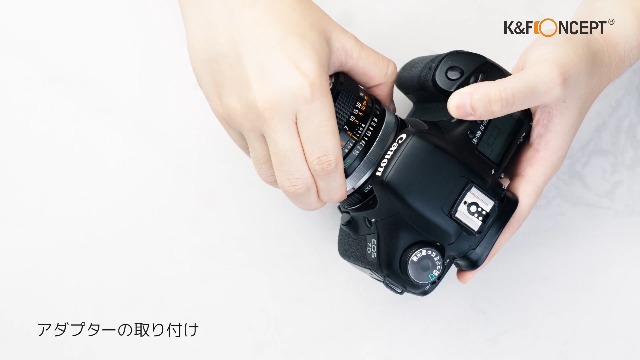 Amazon | K&F Concept レンズマウントアダプター KF-FDEF (キャノンFD
