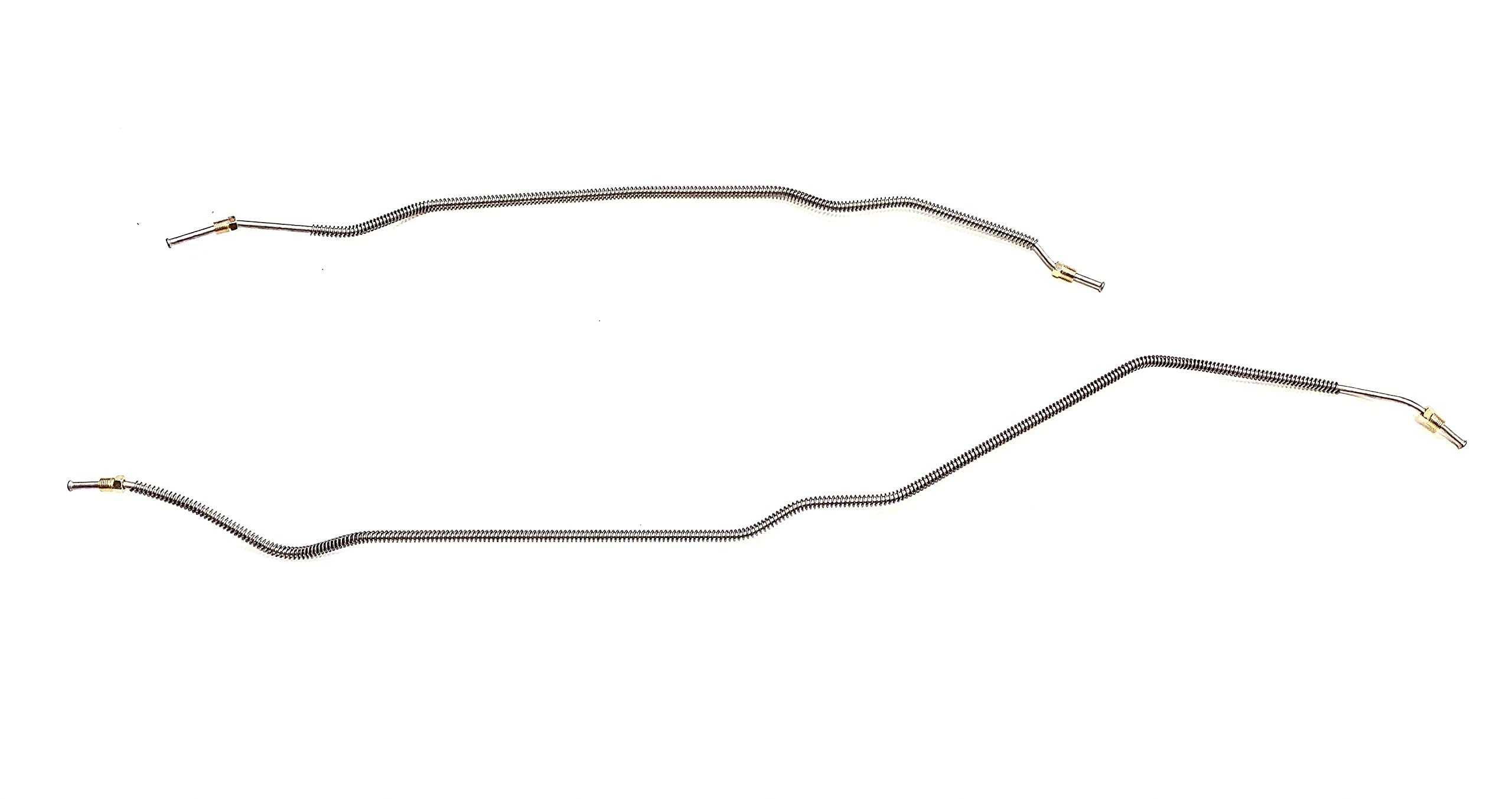 Rear Axle Brake Lines - Fits 69 Camaro - Stainless - The Stop Shop