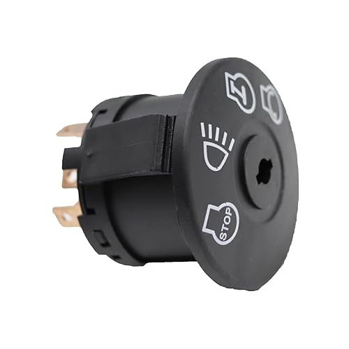 Miniatura 6 de Interruptor de encendido con llave compatible con Husqvarna Craftsman AYP CubCadet 925-1741 725-1741 193350 532193350