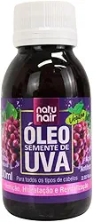 Natu Hair Óleo Capilar Semente De Uva Transparente 60 Ml