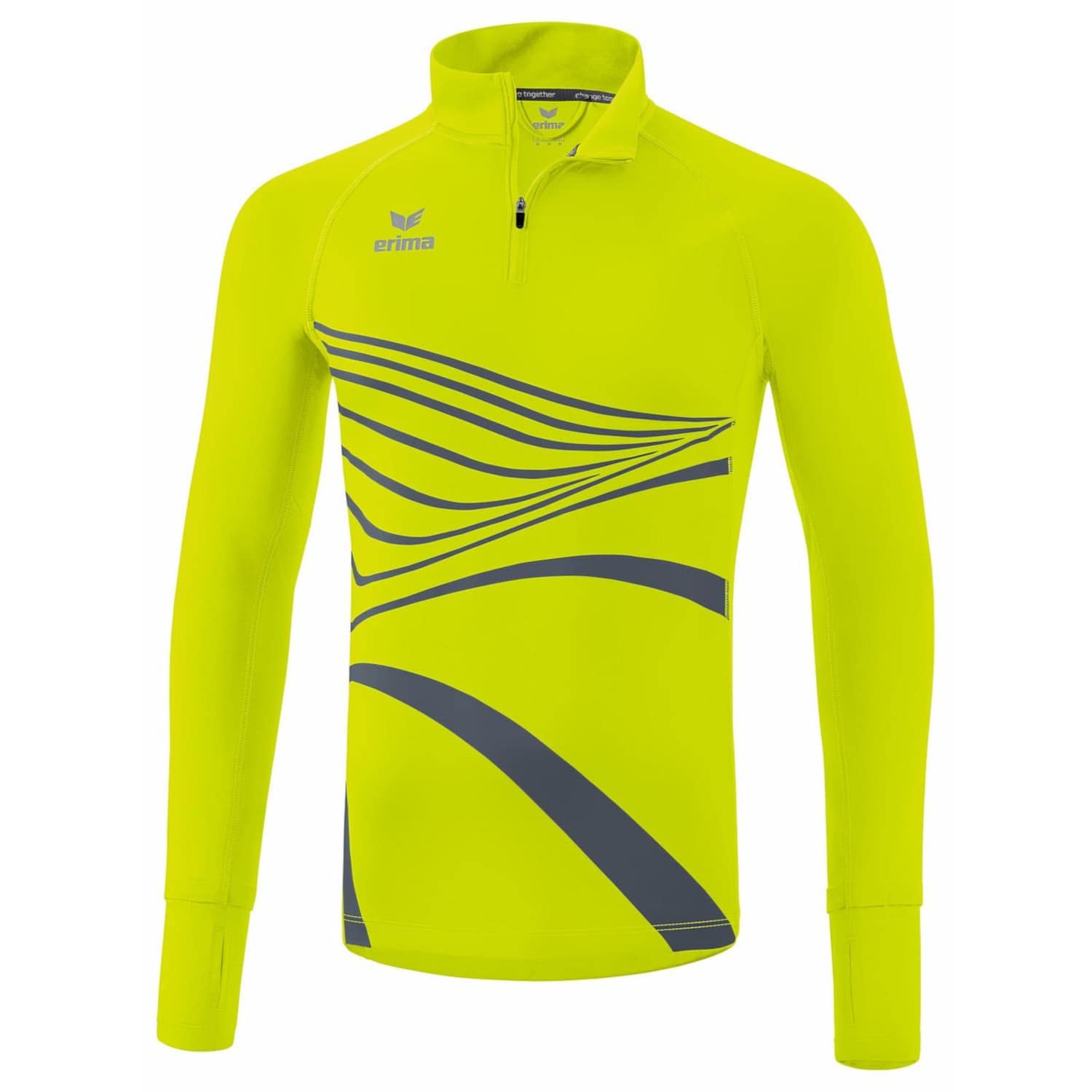 Erima Men's Racing 2.0 Long Sleeve, Primrose, M