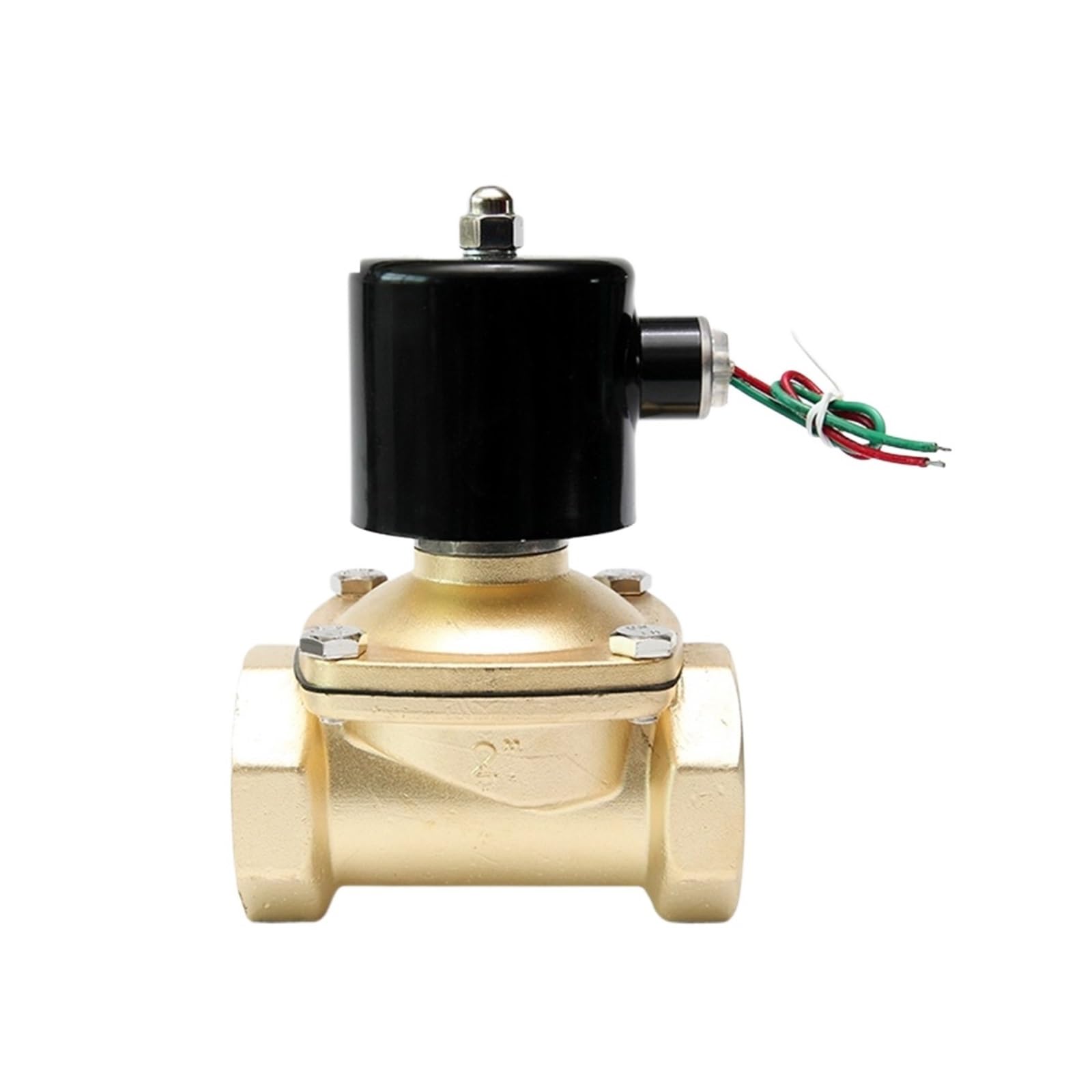 Électrovanne électrique 2 pouces NPT 110VAC vanne d'eau normalement fermée