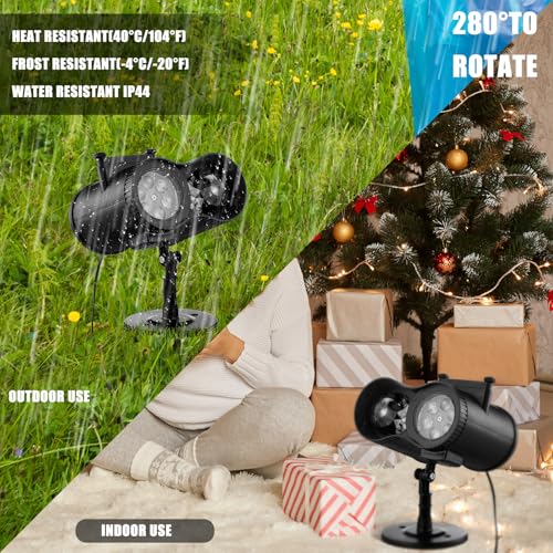 Moukeren DY-MOUKEREN-4328 Halloween Christmas Projector Lights Outdoor 2-In-1 Holiday Light Projector thumb #4