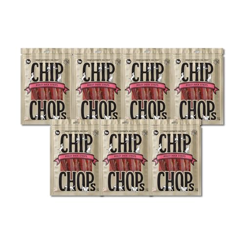 Image of Chip Chops Roast Duck Slice Dog Treat, Easily Digestible, Healthy Dog Treat, Perfect for Snacks, Suitable for All Dog Breeds, Each 70gm (Pack of 7)