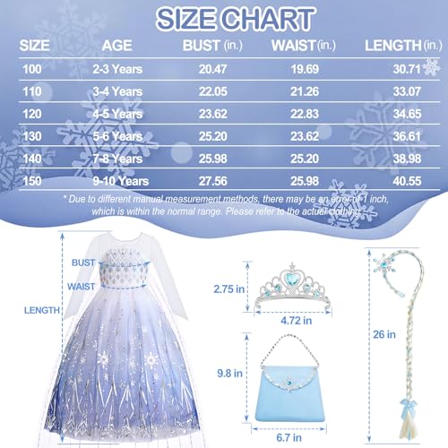 Disfraz de Princesa para Niñas con Luz miniatura 6