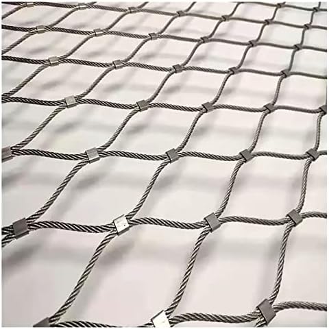 304 Stainless Steel Mesh Netting for Garden Fencing and Poultry, Expandable Non-Electric Boundary Fence for Easy Setup