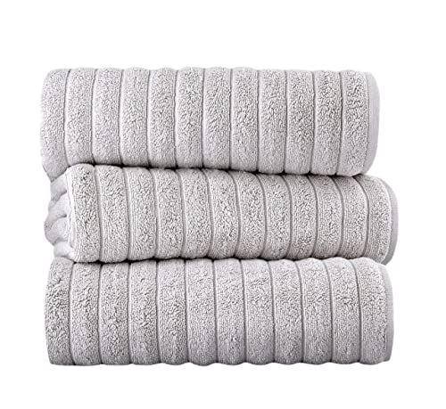 Exclusive Discount 80% Offer Classic Turkish Towels Luxury Ribbed Bath Towels - Soft Thick Jacquard Woven 3 Piece Bath Set Made with 100% Turkish Cotton (Platinum, 3-Piece Bath Sheet Set) Exclusive Discount 80% Offer Classic Turkish Towels Luxury Ribbed Bath Towels - Soft Thick Jacquard Woven 3 Piece Bath Set Made with 100% Turkish Cotton (Platinum, 3-Piece Bath Sheet Set)