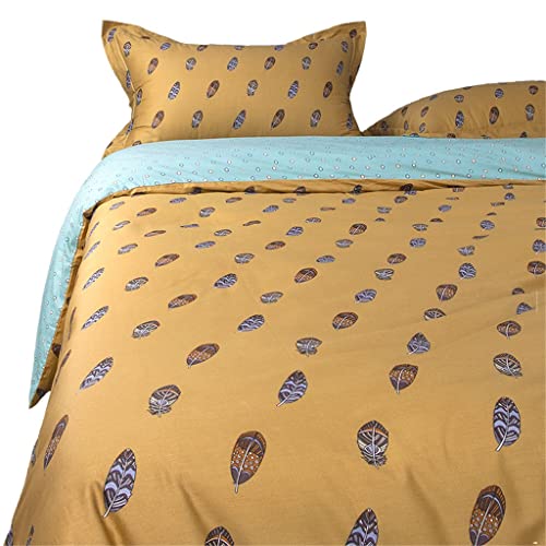 Ropa de cama étnica de algodón para renovar el dormitorio con un estilo nórdico acogedor