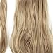 FUT Wrap Around Ponytail One Piece Clip in Curly Pony Tial Hair Extensions 18inch 90g for Girl Lady Women Ginger Blonde