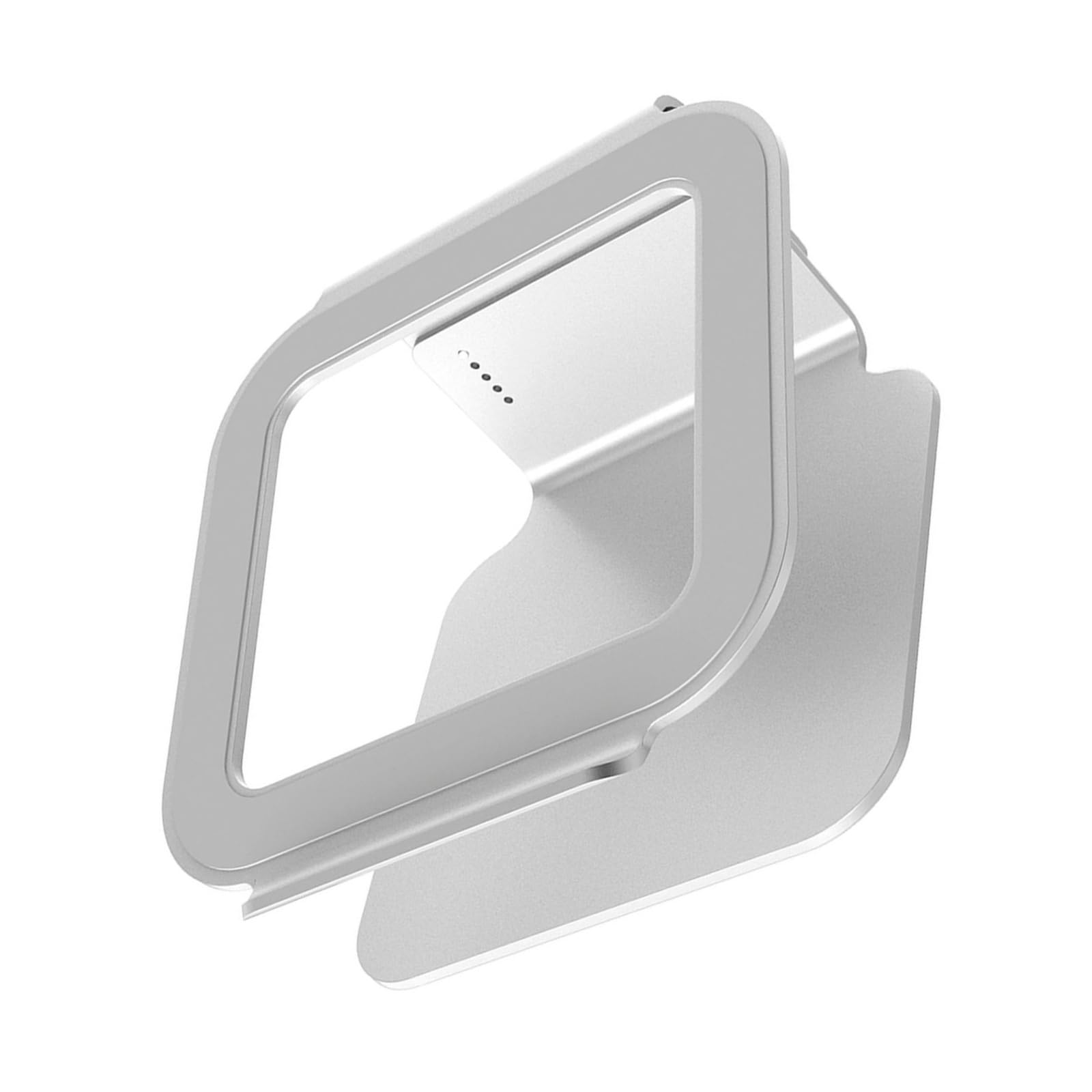 Supporto per tablet, cuscinetto refrigerante portatile in lega, regolabile in altezza con 2 porte USB per uso e ufficio, base antiscivolo per laptop